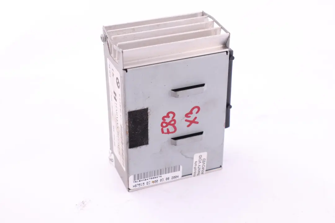 Amplifier For Stereo System Harman/Becker AMP to BMW X3 E83 with Part number 6957807 BMW X3 E83 Amplifier For Stereo System Harman/Becker AMP - SKU 6957807 - Part number 6957807