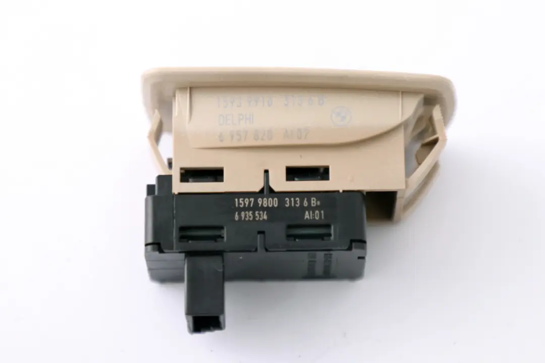 E93N LCI Beige Interruptor Elevalunas Embellecedor para BMW E92 E92N E93 con número de pieza 6957820 BMW E92 E92N E93 E93N LCI Beige Interruptor Elevalunas Embellecedor - SKU 6957820 - Número de pieza 6957820