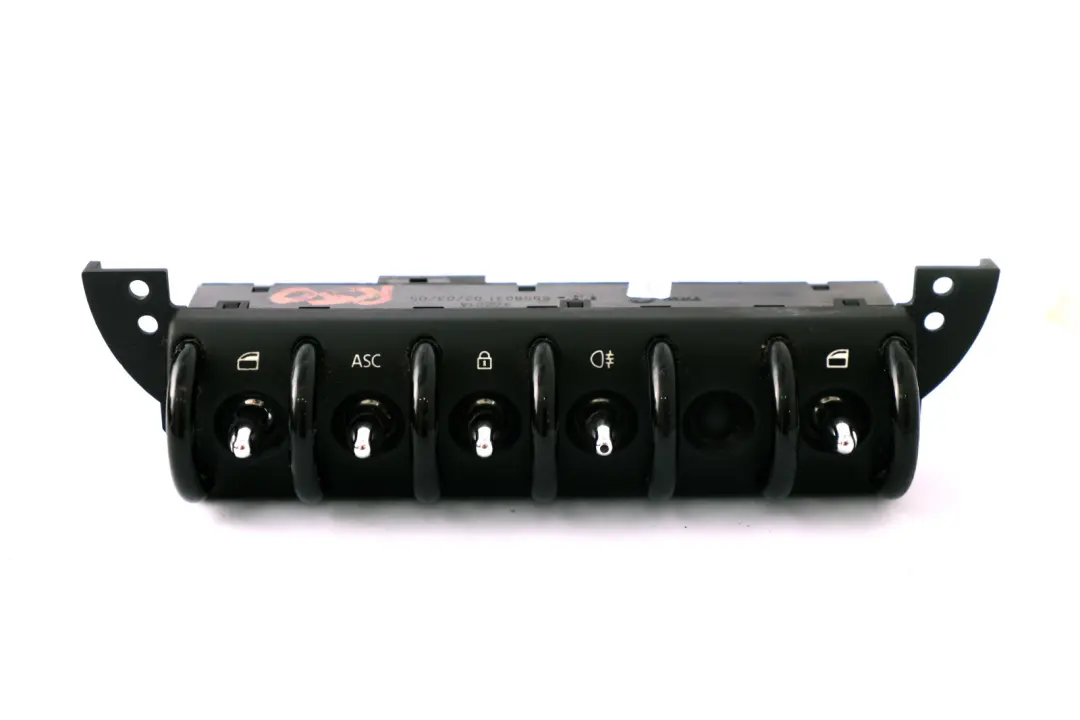 Techo Unidad Control Consola Central Panel Interruptores para Mini R50 R52 R53 con número de pieza 6958031 Mini R50 R52 R53 Techo Unidad Control Consola Central Panel Interruptores - SKU 6958031 - Número de pieza 6958031