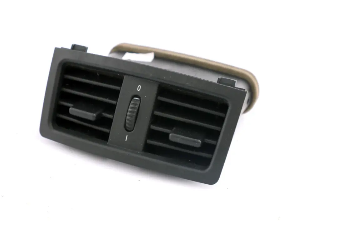 BMW 5 Series E60 E61 Rear Console Fresh Air Grille Vent Trim Black - SKU 6958041 - Part number 6958041