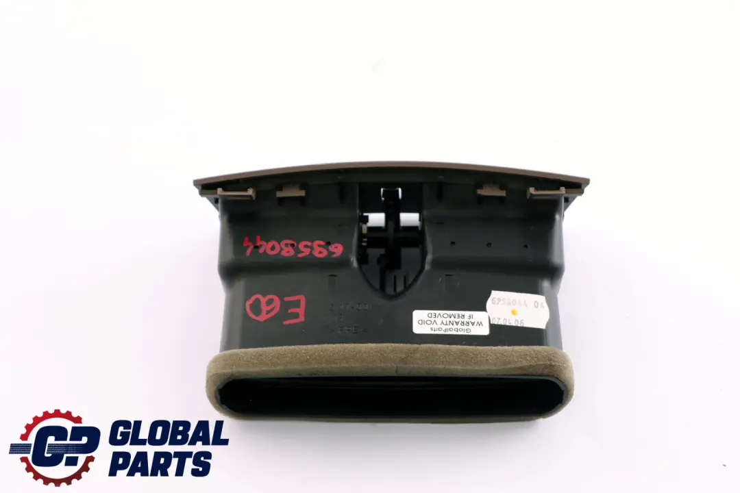 Entlüftungsgitter Links Braun für BMW 5 er E60 E61 mit Teilenummer 6958044 BMW 5 er E60 E61 Entlüftungsgitter Links Braun - SKU 6958044 - Teilenummer 6958044