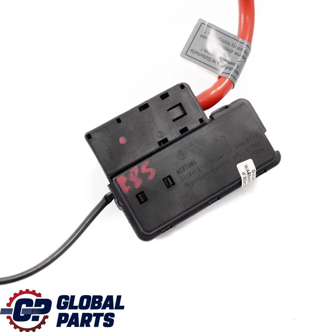 Positive Batterieklemme Sicherungskasten Kabel für BMW Z4 e85 mit Teilenummer 6958138 BMW Z4 e85 Positive Batterieklemme Sicherungskasten Kabel - SKU 6958138 - Teilenummer 6958138