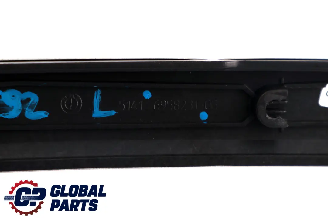 Decor Strip Trim Front Left Door N/S Brushed Aluminium Alu to BMW 3 Series E92 E93 with Part number 6958231 BMW 3 Series E92 E93 Decor Strip Trim Front Left Door N/S Brushed Aluminium Alu - SKU 6958231 - Part number 6958231