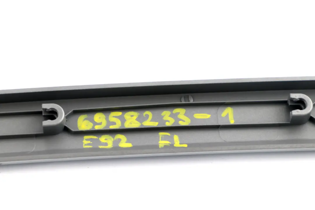 Decor Strip Trim Front Left Door N/S Titan II to BMW 3 Series 1 E92 E93 with Part number 6958233 BMW 3 Series 1 E92 E93 Decor Strip Trim Front Left Door N/S Titan II - SKU 6958233-1 - Part number 6958233