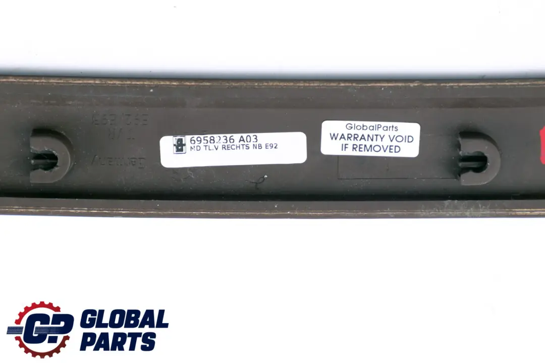 BMW E92 Striscia porta Pannello rivestimento anteriore destro Legno Dado legno - SKU 6958236 - Numero di parte 6958236