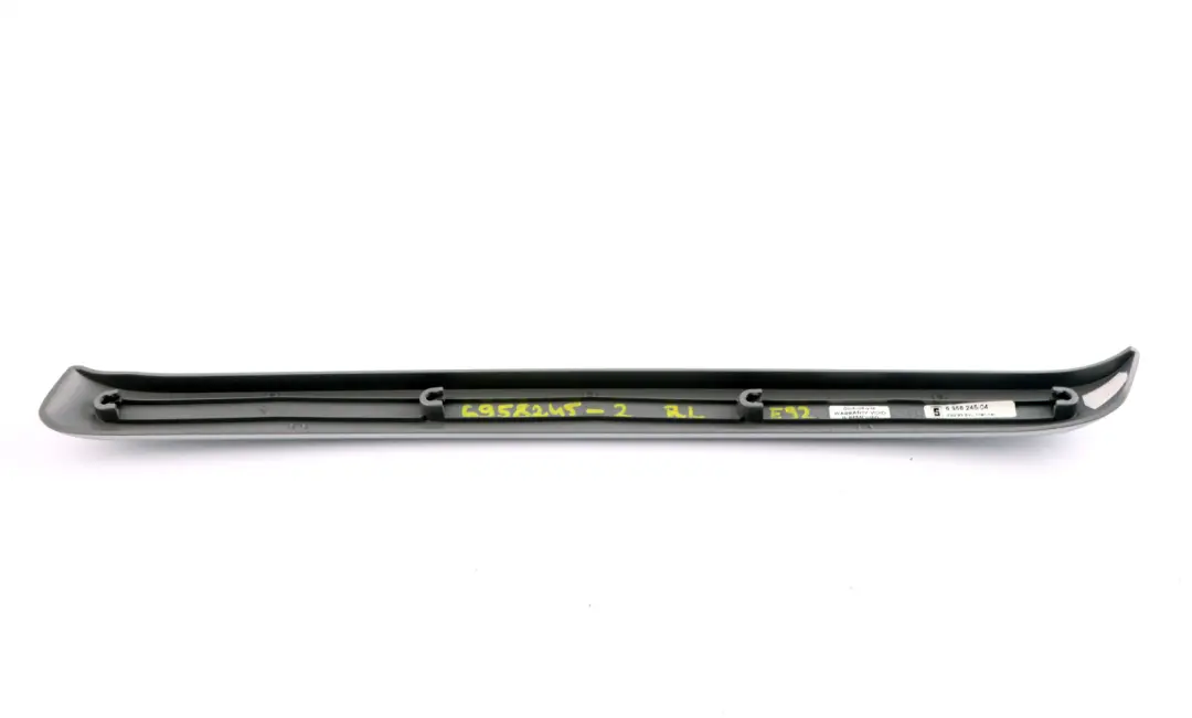 Decor Strip Trim Rear Left Door Titan Light para BMW E92 E93 con número de pieza 6958245 BMW E92 E93 Decor Strip Trim Rear Left Door Titan Light - SKU 6958245-2 - Número de pieza 6958245