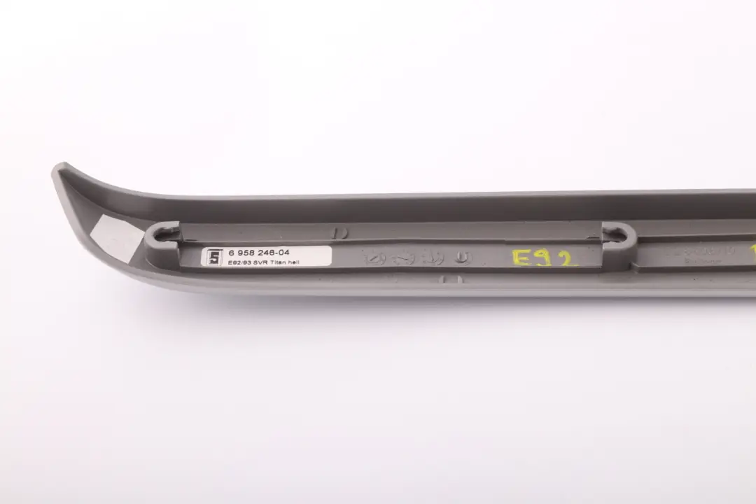 Decorative Strip Trim Rear Right Door O/S Titan Hell to BMW 3 Series E92 with Part number 6958246 BMW 3 Series E92 Decorative Strip Trim Rear Right Door O/S Titan Hell - SKU 6958246 - Part number 6958246