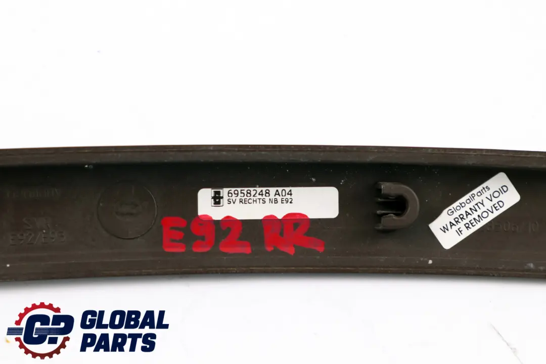 BMW 3 Series E92 E93 Strip Trim Panel Rear Right O/S Wood Nutwood Nussbaumwurzel - SKU 6958248 - Part number 6958248