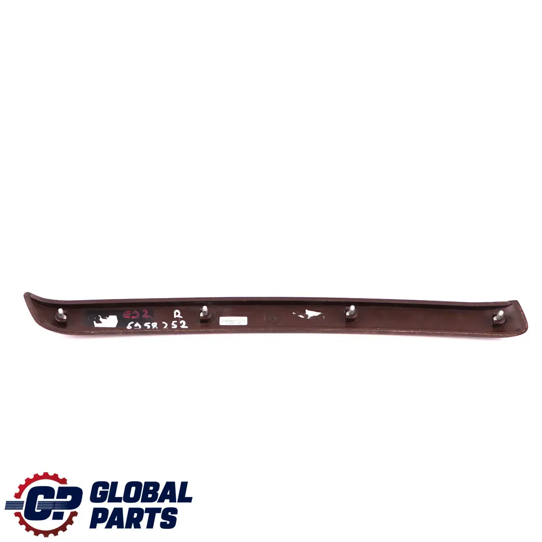 BMW 3 E92 E93 Decor Strip Right Panel O/S Wood Trim Poplar Grain Pappel Hell - SKU 6958252 - Part number 6958252