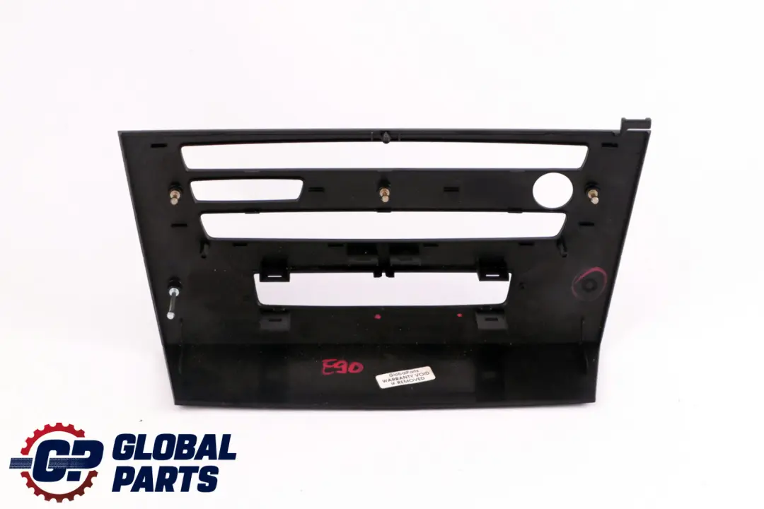 Front Frame Centre Cover Dash Trim Panel to BMW 3 Series E90 E91 E92 E93 with Part number 6958409 BMW 3 Series E90 E91 E92 E93 Front Frame Centre Cover Dash Trim Panel - SKU 6958409 - Part number 6958409