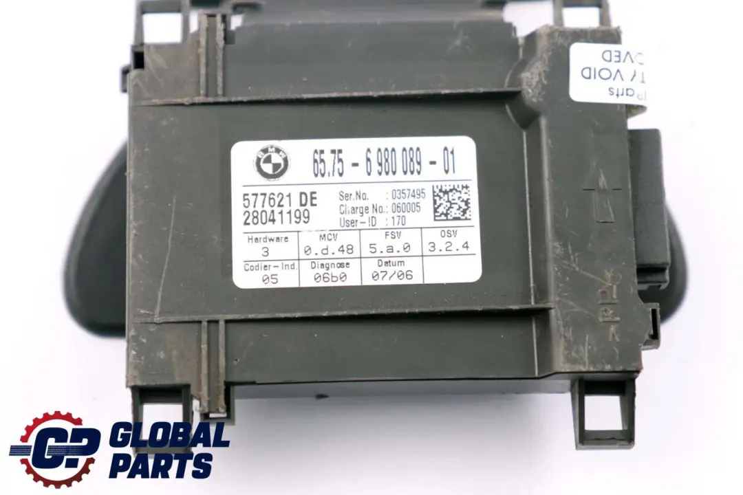 BMW E60 E61 Alarm System Unit Ultra Sonic Module - SKU 6958414 - Part number 9149673