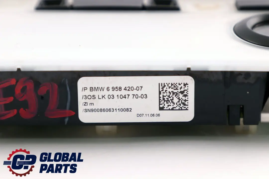 BMW X1 E84 E92 Luz De Lectura Interior Trasera Creambeige - SKU 6958420 - Número de pieza 6958420