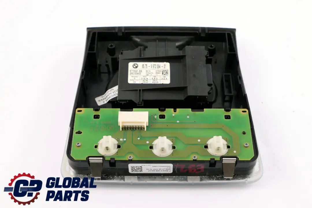 BMW X1 E84 E92 Interior Reading Light Lamp Rear Creambeige - SKU 6958420 - Part number 6958420