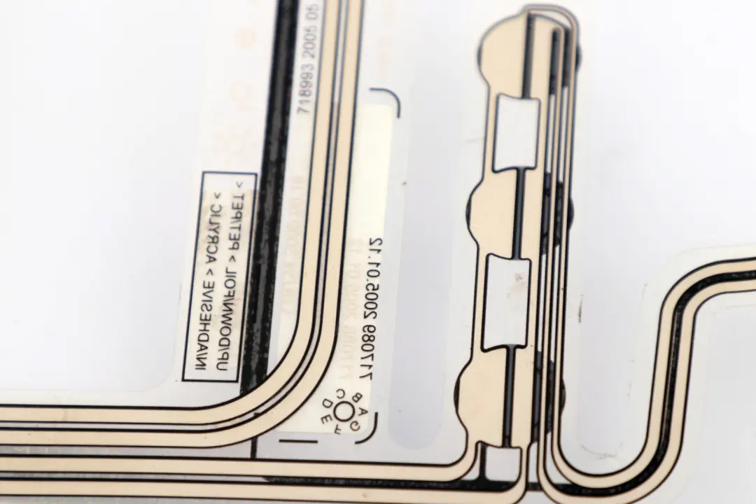 Sensormatte Beifahrersitzerkennung für BMW 1 3 er E87 E90 E91 E92 mit Teilenummer 6958494 BMW 1 3 er E87 E90 E91 E92 Sensormatte Beifahrersitzerkennung - SKU 6958494 - Teilenummer 6958494