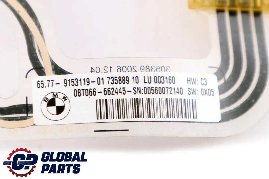 Sensormatte Beifahrersitzerkennung für BMW 1 3 er E87 E90 E91 E92 mit Teilenummer 6958494 BMW 1 3 er E87 E90 E91 E92 Sensormatte Beifahrersitzerkennung - SKU 6958494 - Teilenummer 6958494