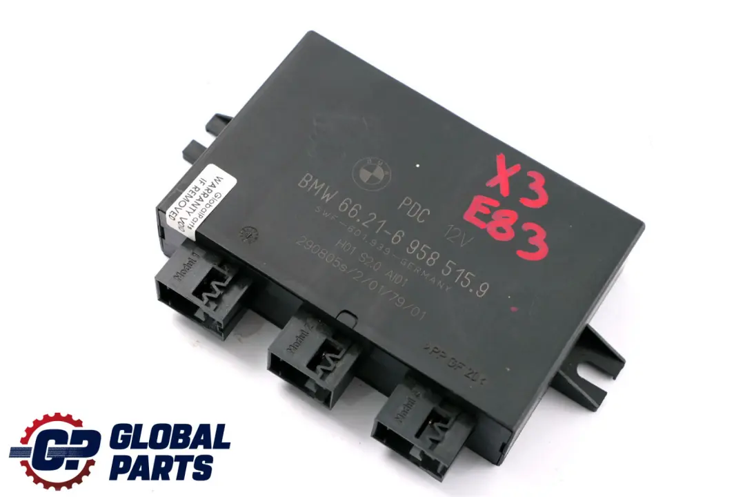 Módulo PDC BMW X3 X5 E53 E83 Unidad Control Distancia Estacionamiento para con número de pieza 6942676 Módulo PDC BMW X3 X5 E53 E83 Unidad Control Distancia Estacionamiento - SKU 6958515 - Número de pieza 6942676