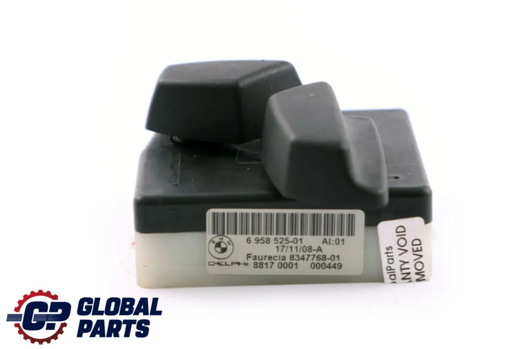 Adjustment Switch Left N/S to BMW X5 X6 E60 E61 E70 E71 F07 F10 F11 Seat with Part number 6958525 BMW X5 X6 E60 E61 E70 E71 F07 F10 F11 Seat Adjustment Switch Left N/S - SKU 6958525 - Part number 6958525