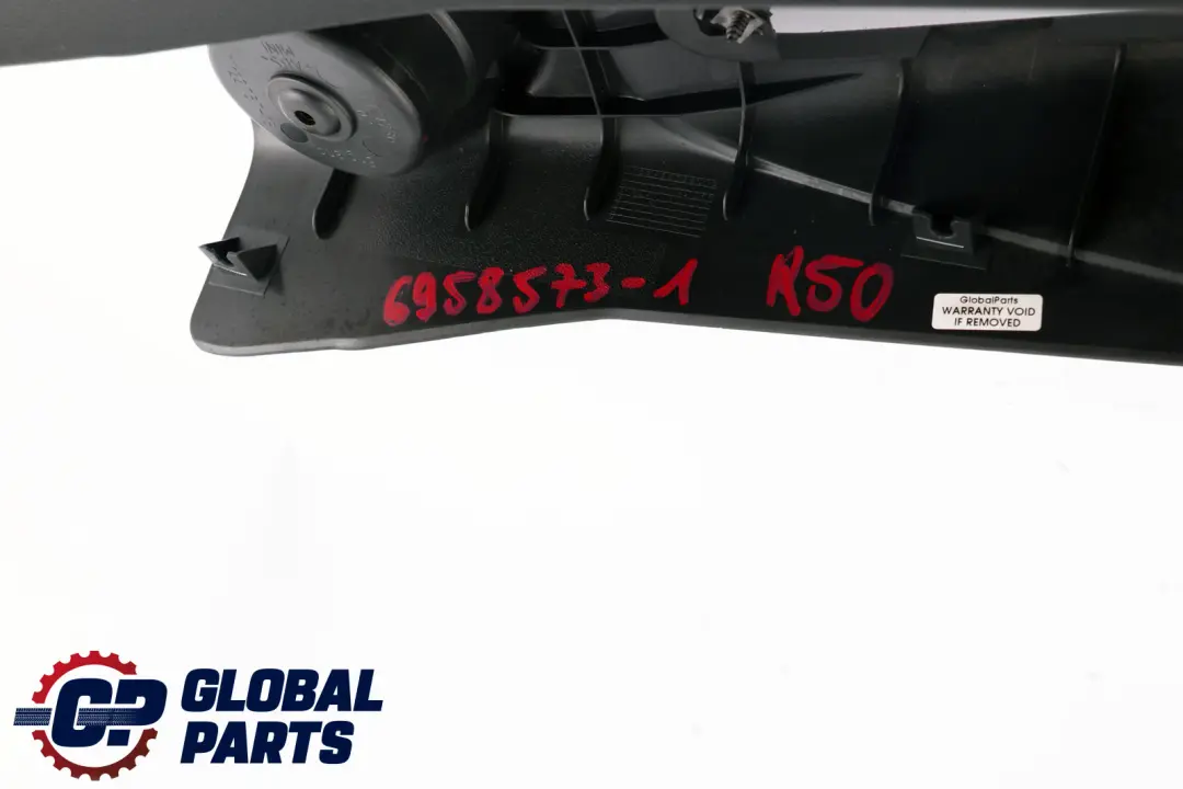 BMW Mini Cooper R52 Cabrio Bracket Handbrake Center Console Black - SKU 6958573-1 - Part number 6958573