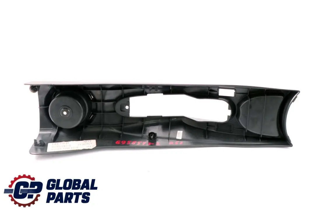 Bracket Handbrake Center Console Chrome to Mini Cooper R52 Cabrio with Part number 6958573 Mini Cooper R52 Cabrio Bracket Handbrake Center Console Chrome - SKU 6958573-2 - Part number 6958573