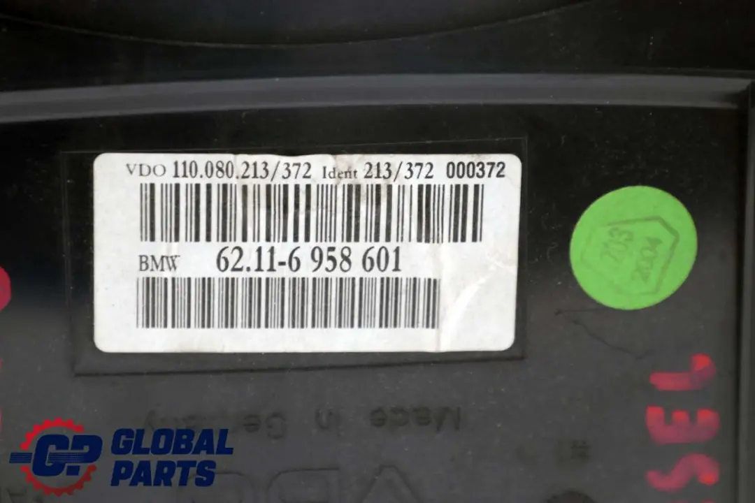 BMW 5 Series E60 E61 Instrument Cluster Speedo Clocks Diesel Automatic - SKU 6958601 - Part number 6958601