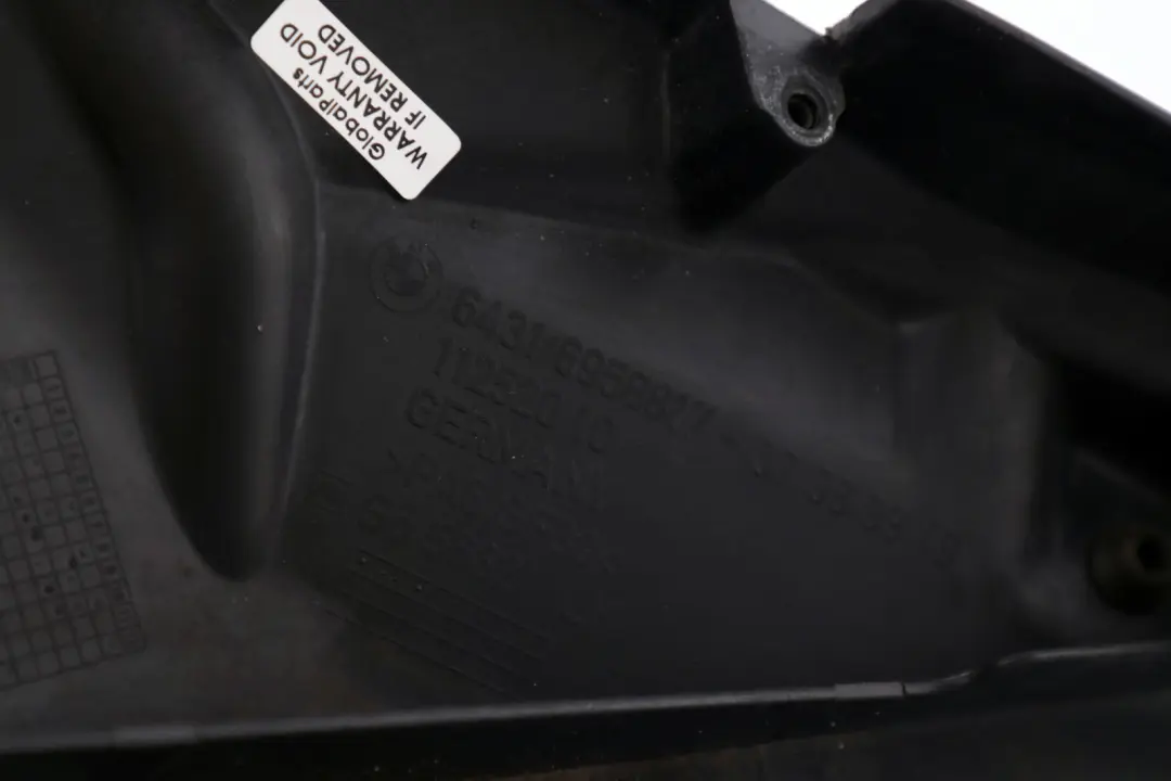 BMW 3 er E90 E92 E93 M3 Gehäuse Mikrofilter Unterteil Links - SKU 6958817 - Teilenummer 6958817