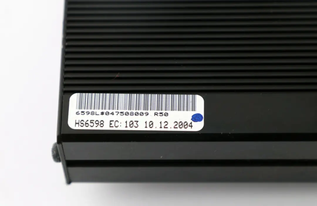 Amplificatore Hifi Sistema Altoparlanti Harman Kardon 6940205 per Mini One R50 R53 con numero di parte 9146708 Mini One R50 R53 Amplificatore Hifi Sistema Altoparlanti Harman Kardon 6940205 - SKU 6959010 - Numero di parte 9146708