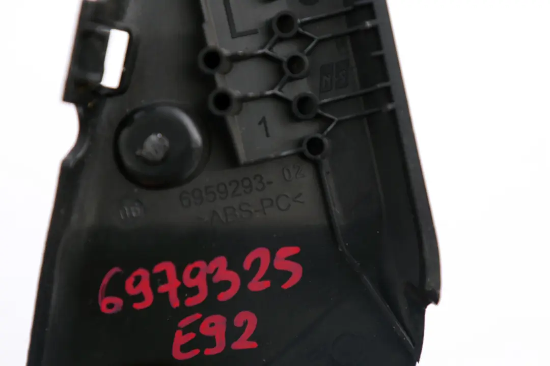 BMW E81 E82 E88 E92 Interior Asiento Izquierdo Negro Schwarz - SKU 6959293 - Número de pieza 6959293