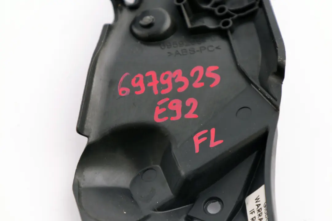 Inner Left Seat Trim Black Schwarz BMW 1 3 Series E81 E82 E88 E92 - SKU 6959293 - Part number 6959293