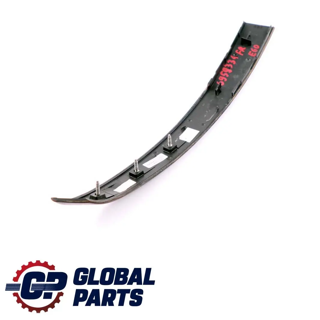 Handle Trim Strip Front Right O/S Poplar Woodgrain Brown to BMW 5 Series E60 Cover with Part number 6959334 BMW 5 Series E60 Cover Handle Trim Strip Front Right O/S Poplar Woodgrain Brown - SKU 6959334 - Part number 6959334