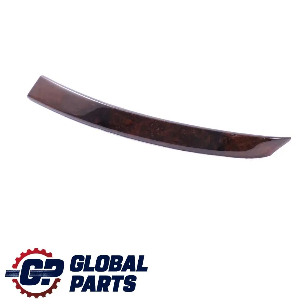 Handle Trim Strip Front Right O/S Poplar Woodgrain Brown to BMW 5 Series E60 Cover with Part number 6959334 BMW 5 Series E60 Cover Handle Trim Strip Front Right O/S Poplar Woodgrain Brown - SKU 6959334 - Part number 6959334
