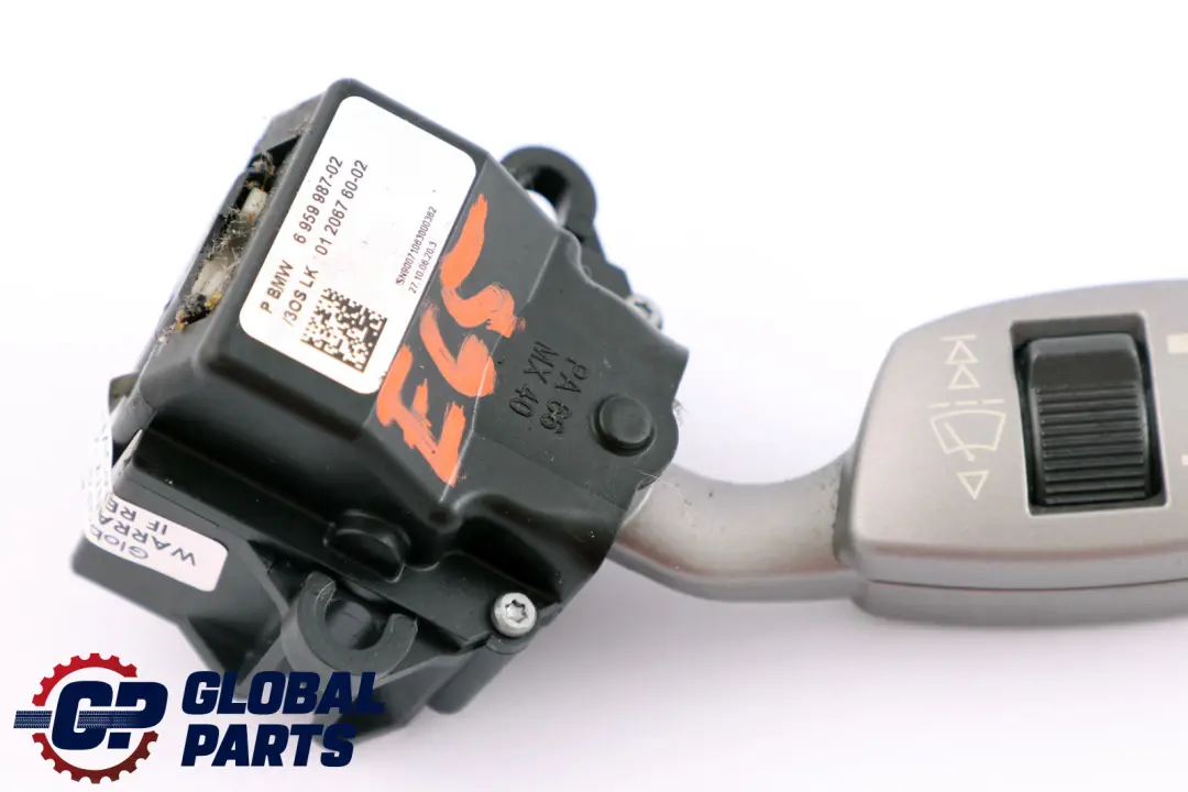 BMW E65 E66 Limpiaparabrisas Interruptor Columna Stalk 6131 - SKU 6959987 - Número de pieza 6959987