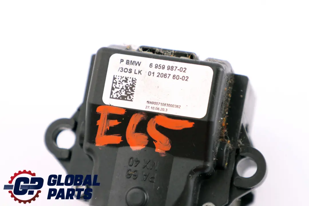 BMW E65 E66 Limpiaparabrisas Interruptor Columna Stalk 6131 - SKU 6959987 - Número de pieza 6959987