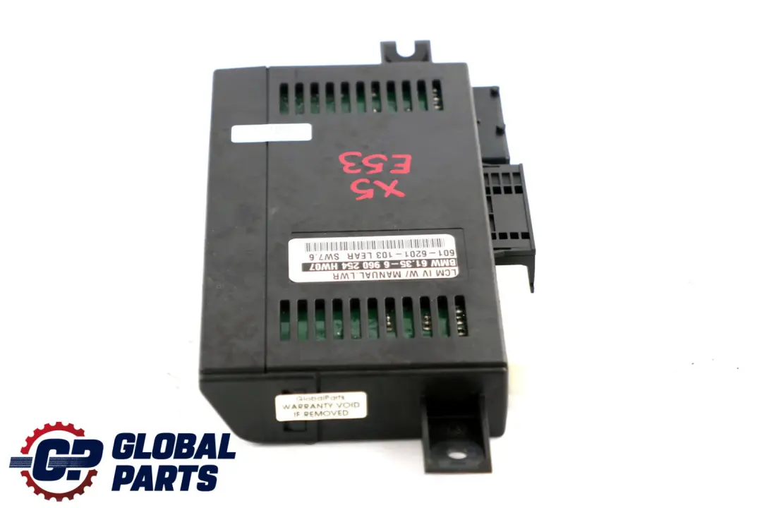 BMW X5 Series E53 Light Check Module Control Unit ECU Lear LCM IV LWR - SKU 6960254 - Part number 6960254