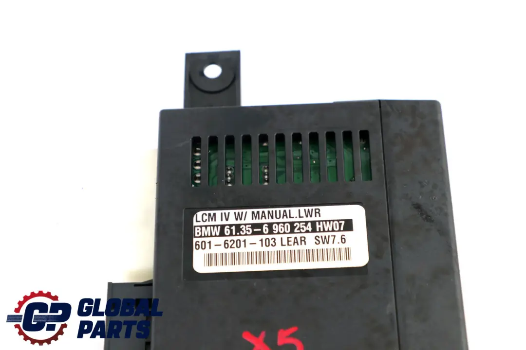 BMW X5 Series E53 Light Check Module Control Unit ECU Lear LCM IV LWR - SKU 6960254 - Part number 6960254