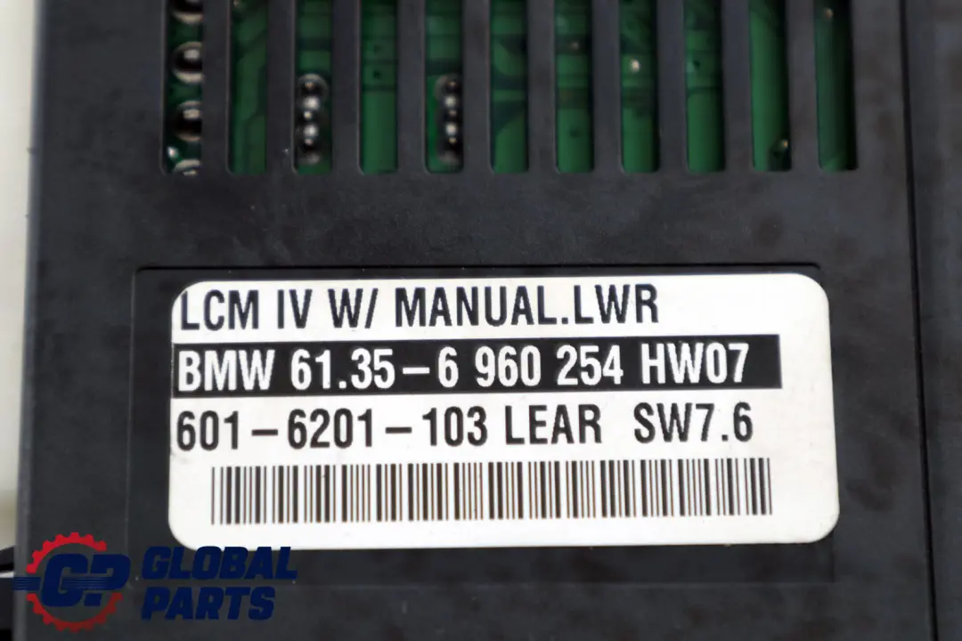 BMW X5 er E53 Modul Licht Modul Steuergerät Scheinwerfer LEAR LCM IV - SKU 6960254 - Teilenummer 6960254