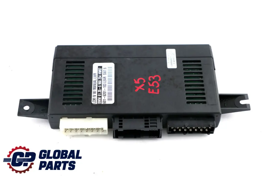 Modul Licht Modul Steuergerät Scheinwerfer LEAR LCM IV für BMW X5 er E53 mit Teilenummer 6960254 BMW X5 er E53 Modul Licht Modul Steuergerät Scheinwerfer LEAR LCM IV - SKU 6960254 - Teilenummer 6960254