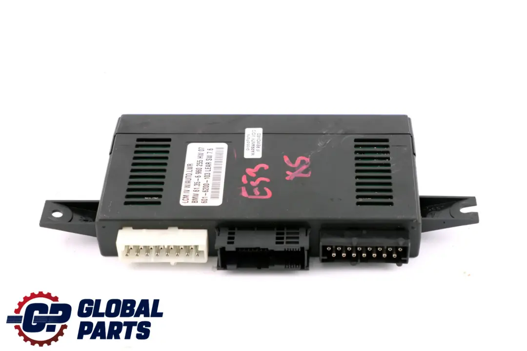 BMW X5 Series E53 Light Check Module Control Unit ECU Lear LCM IV LWR - SKU 6960255 - Part number 6960255