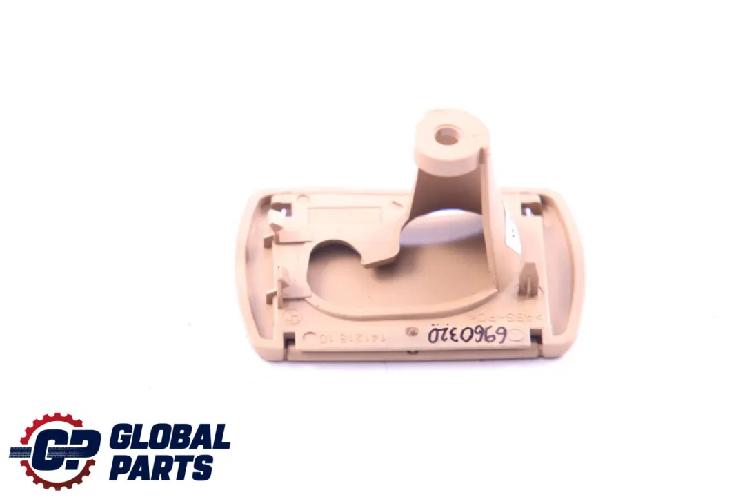 BMW 5 Series E61 E61N LCI Cover Trim Flap Dividing Net Bracket Right O/S Beige - SKU 6960320 - Part number 6960320