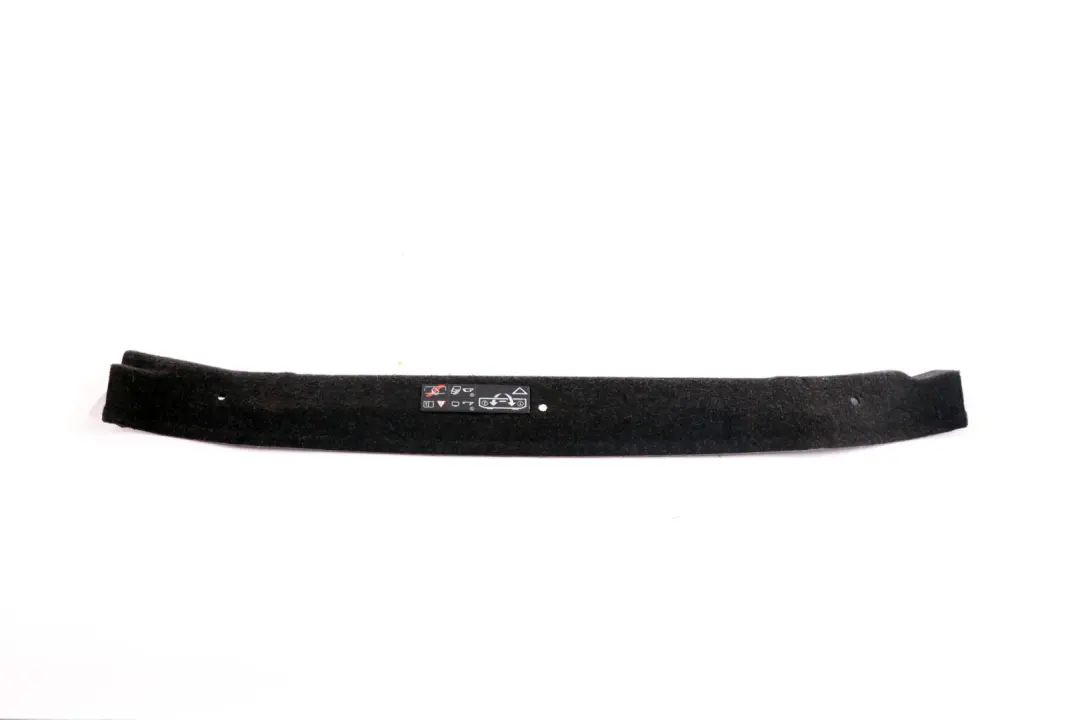 Lower Rear Window Frame Trim Panel Cover to BMW 1 Series E88 Cabrio with Part number 6960406 BMW 1 Series E88 Cabrio Lower Rear Window Frame Trim Panel Cover - SKU 6960406 - Part number 6960406