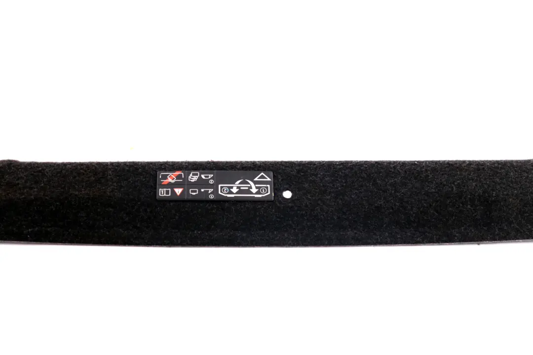 Carenatura Heckfensterrahmen Inferiore Portabagagli per BMW E88 Cabrio con numero di parte 6960406 BMW E88 Cabrio Carenatura Heckfensterrahmen Inferiore Portabagagli - SKU 6960406 - Numero di parte 6960406