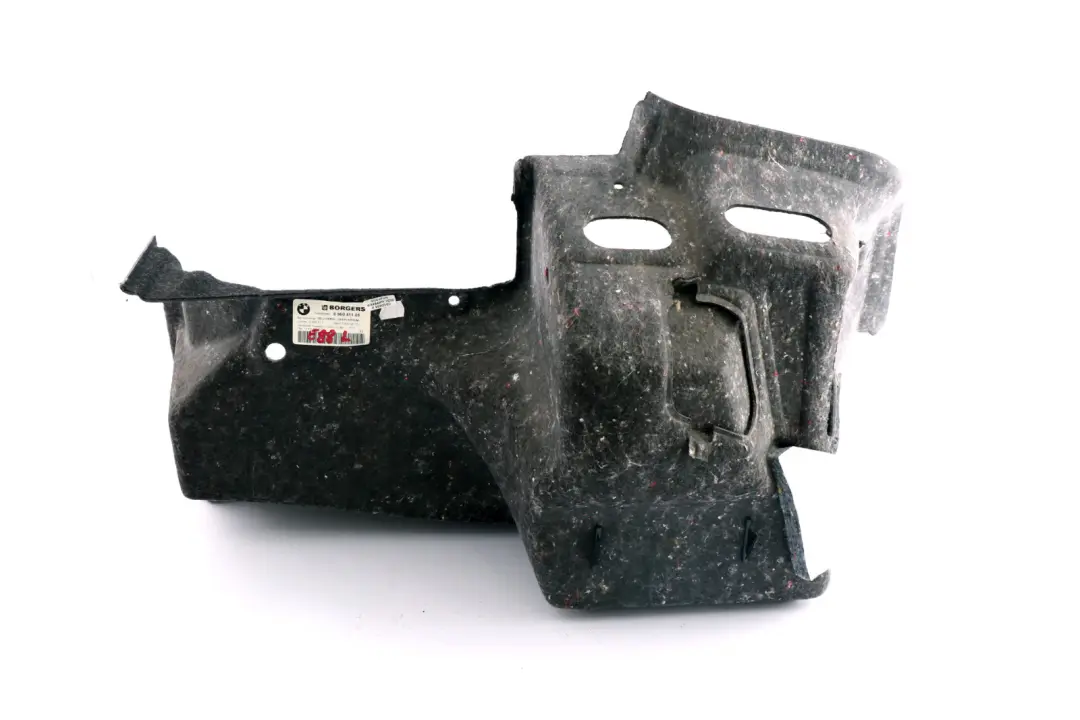 BMW 1 Series E88 Cabrio Boot Trunk Left N/S Lateral Trim Cover Black - SKU 6960411 - Part number 6960411
