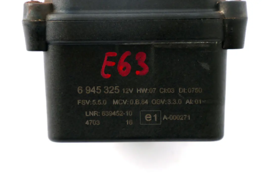 Alarm Alert Siren Speaker to BMW Z4 E88 E89 E63 E64 E93 LCI with Part number 9147997 BMW Z4 E88 E89 E63 E64 E93 LCI Alarm Alert Siren Speaker - SKU 6960420 - Part number 9147997