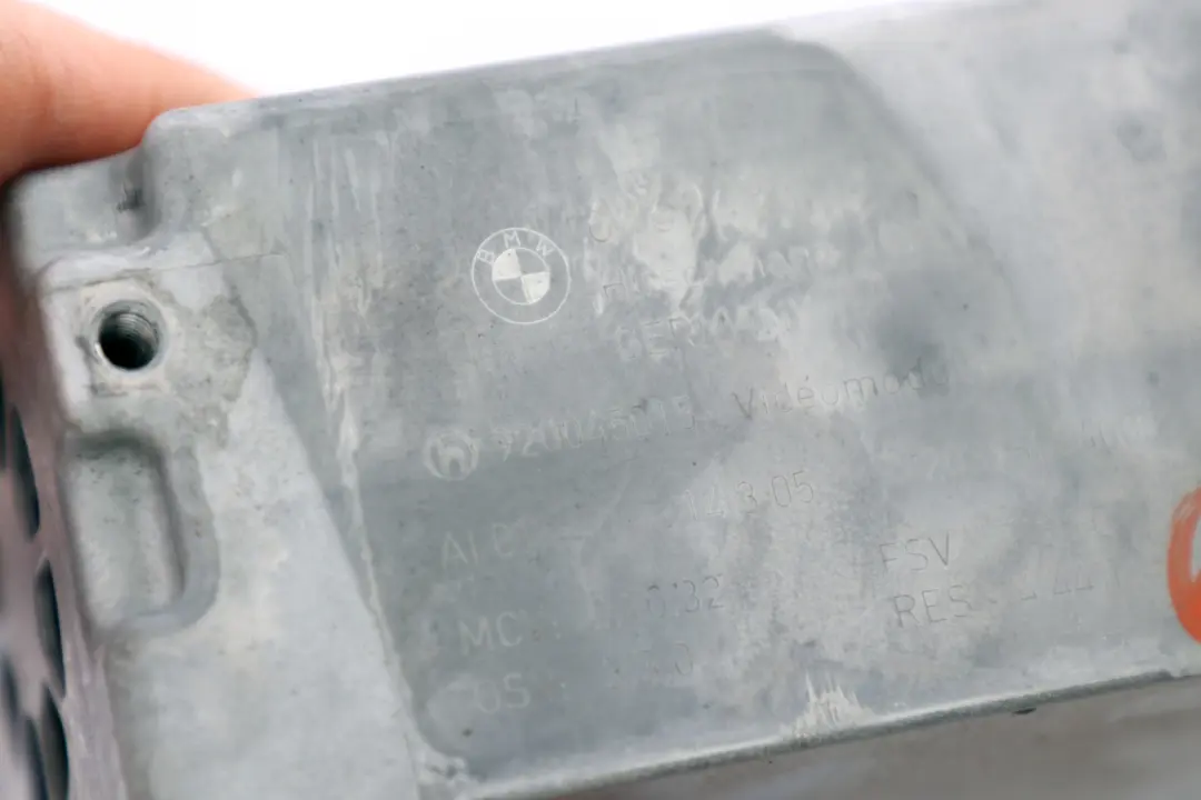 Module Vidéo Analogique FBAS pour BMW E60 E61 E63 E64 E90 E91 à propos du numéro de pièce 6960428 BMW E60 E61 E63 E64 E90 E91 Module Vidéo Analogique FBAS - SKU 6960433 - Numéro de pièce 6960428