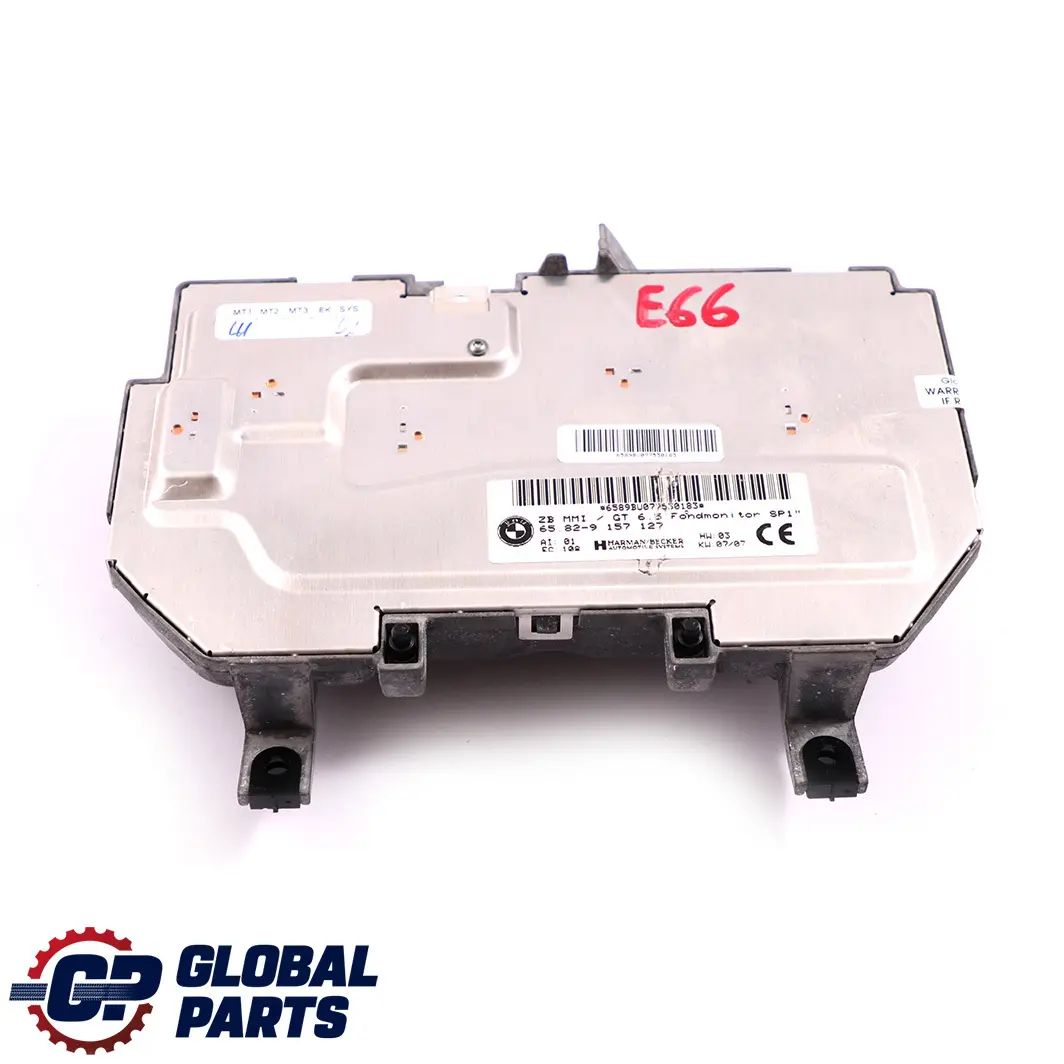 Appareil de Commande ecran Arriere Fondmonitor SP1 9157127 pour BMW 7 E65 E66 à propos du numéro de pièce 6960640 BMW 7 E65 E66 Appareil de Commande ecran Arriere Fondmonitor SP1 9157127 - SKU 6960640 - Numéro de pièce 6960640