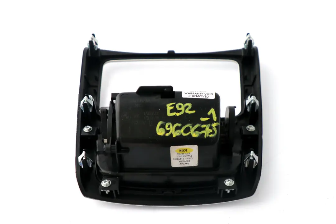 BMW 3 Series 1 E92 E93 Rear Console Tray Cover Case Storage Brushed Aluminium - SKU 6960675-1 - Part number 6960675