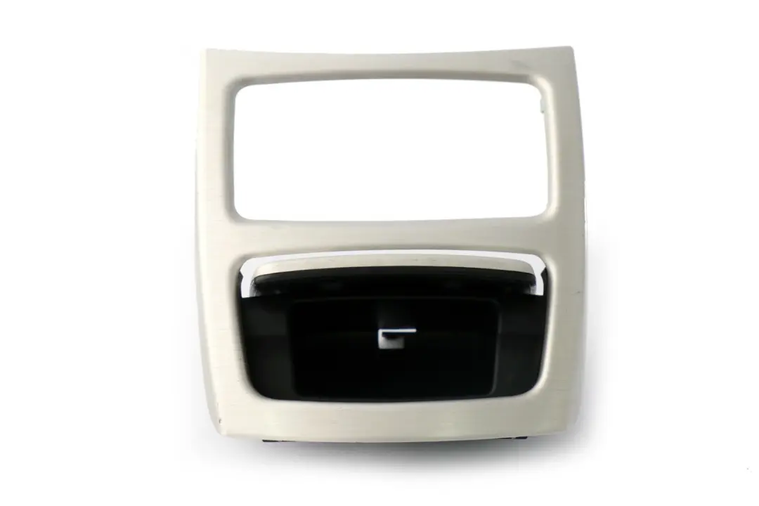 Console Tray Cover Case Storage Brushed Aluminium to BMW 3 Series 1 E92 E93 Rear with Part number 6960675 BMW 3 Series 1 E92 E93 Rear Console Tray Cover Case Storage Brushed Aluminium - SKU 6960675-1 - Part number 6960675
