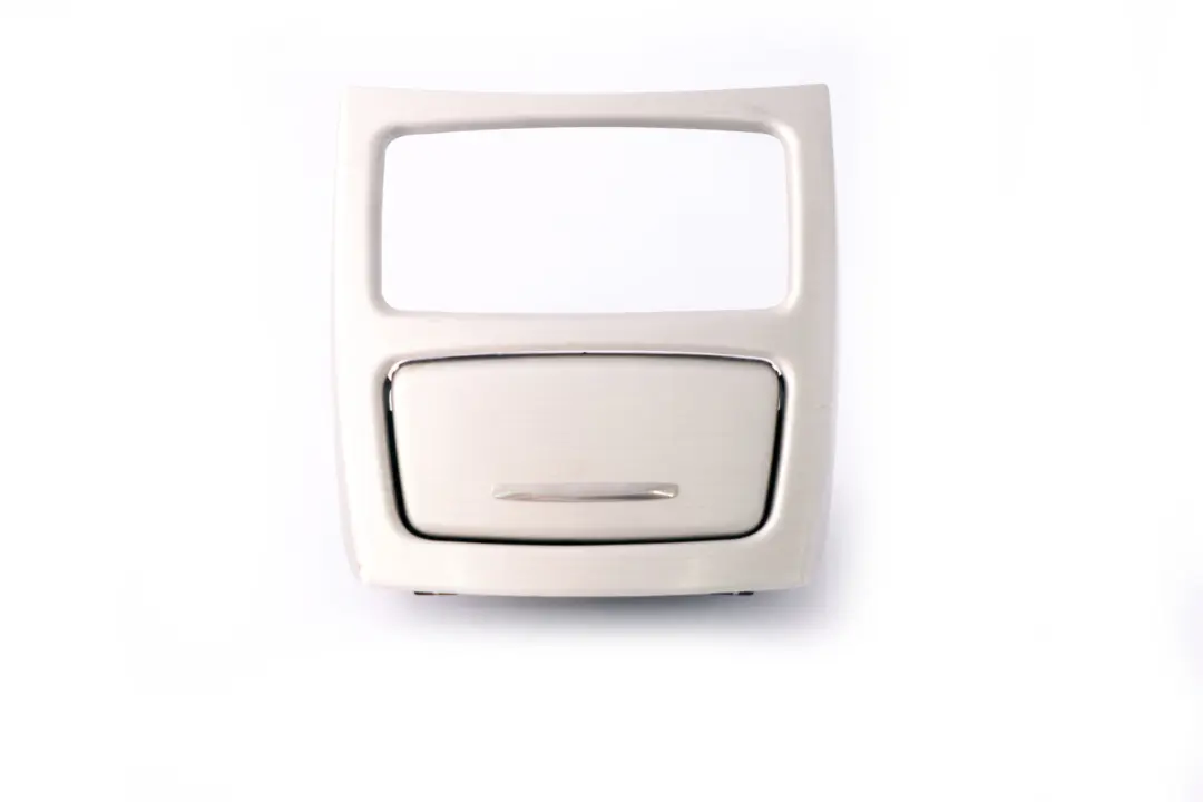 Console Tray Cover Case Storage Brushed Aluminium to BMW 3 Series 1 E92 E93 Rear with Part number 6960675 BMW 3 Series 1 E92 E93 Rear Console Tray Cover Case Storage Brushed Aluminium - SKU 6960675-1 - Part number 6960675