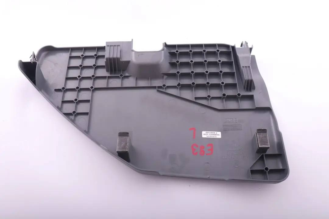 BMW E93 Osłona Boczki Bagażnika Panel Tył Lewo Szary - SKU 6960795 - Numer Części 6960795