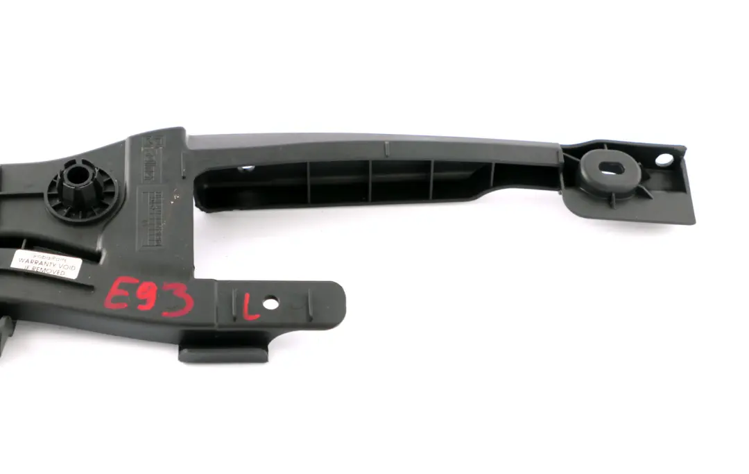 BMW 3 Series E93 Convertible Mounting Panel Locator Hydraulic Line Left N/S - SKU 6960797 - Part number 6960797