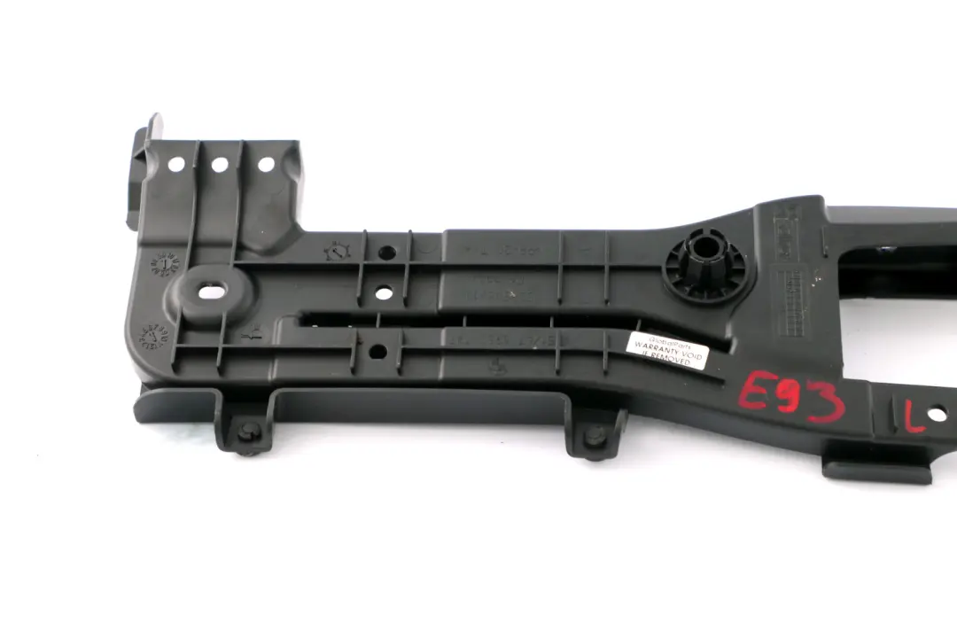 BMW 3 Series E93 Convertible Mounting Panel Locator Hydraulic Line Left N/S - SKU 6960797 - Part number 6960797